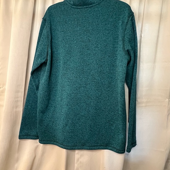 Men's Eddie Bauer Half Zip Collared Pull Over Fleece Jacket - Picture 5 of 7